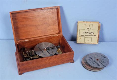 Thorens Disc In Collectible Music Boxes (1940